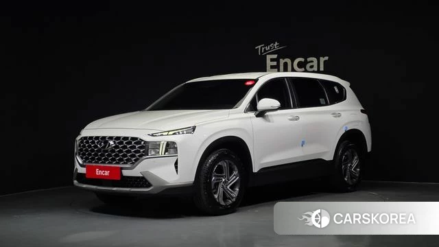 Hyundai The New Santa Fe 2021 Белый из Кореи