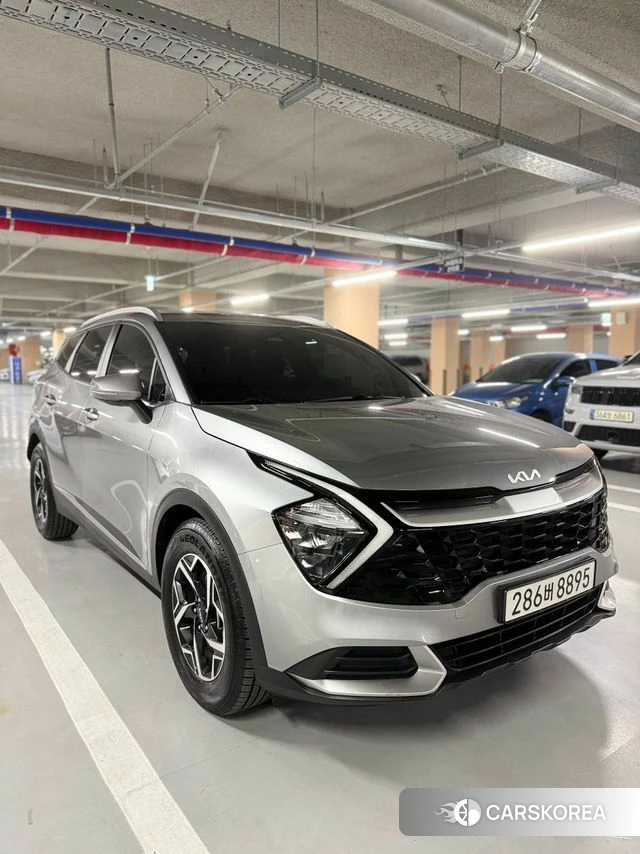 Kia Sportage 5th Generation 2021 Серый из Кореи