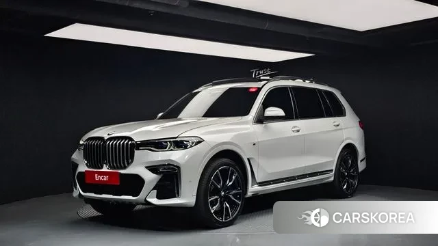 BMW X7 (G07) 2022 Белый из Кореи