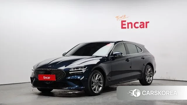 Genesis The New G70 Shooting Brake 2024 Синий из Кореи