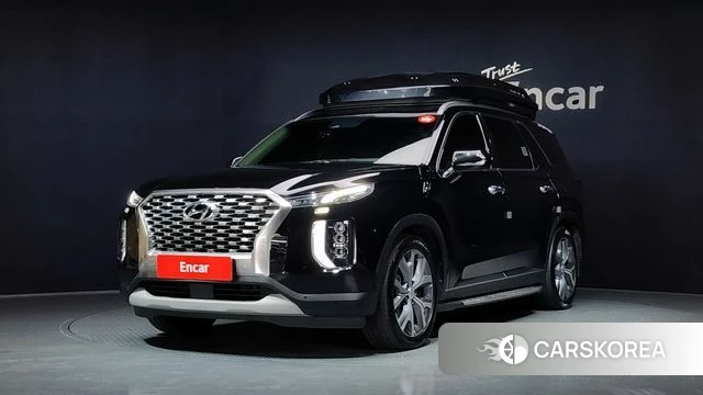 Hyundai Palisade 2019 Черный из Кореи