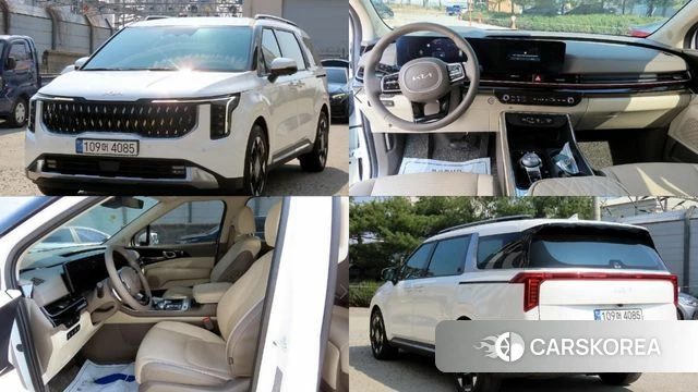 Kia The New Carnival 4th Generation 2024 Белый из Кореи