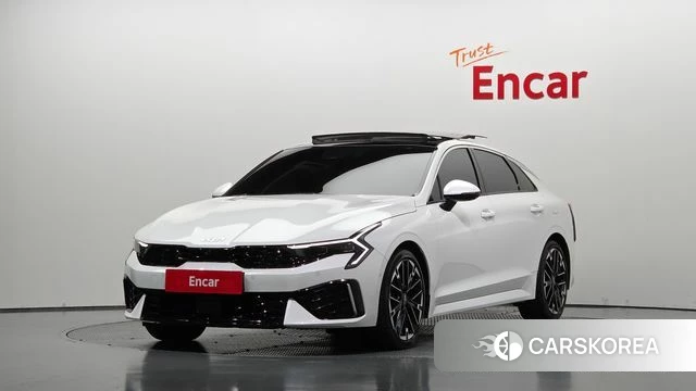 Kia The New K5 3rd generation 2024 Белый из Кореи