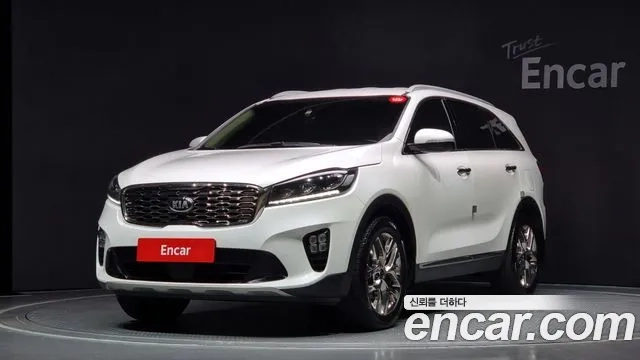 Kia The New Sorento 2019 Белый из Кореи