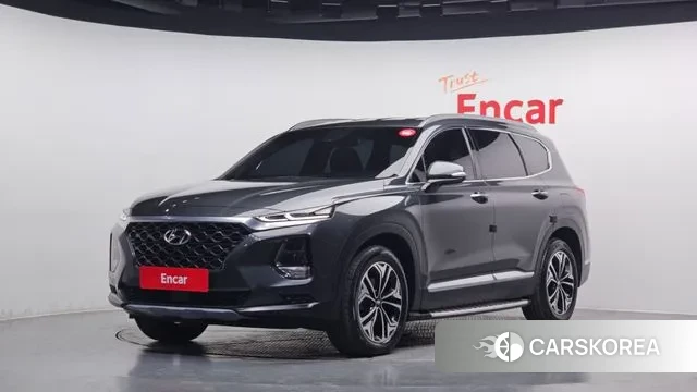 Hyundai Santa Fe TM 2019 Серый из Кореи