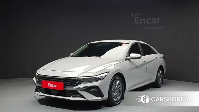 Hyundai The New Avante Hybrid (CN7) 2023 Серебристо-серый из Кореи