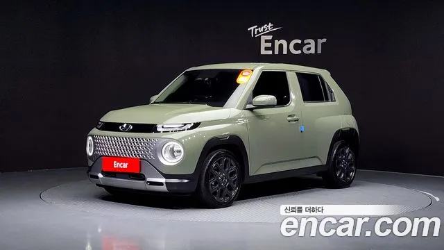 Hyundai Casper 2022 Светло-зеленый из Кореи