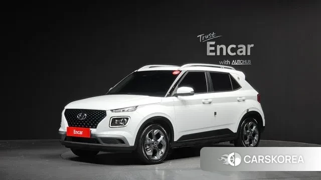 Hyundai Venue 2023 Белый из Кореи