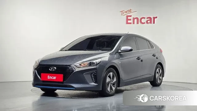 Hyundai Ionic Hybrid 2018 Серый из Кореи