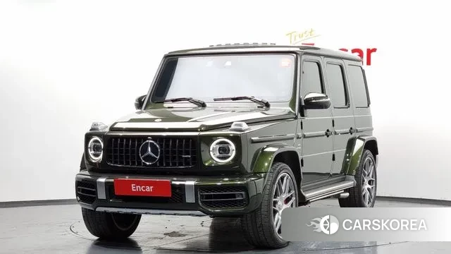 Mercedes-Benz G-Class W463b 2023 Темно-зеленый из Кореи