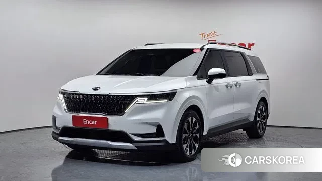 Kia Carnival 4th generation 2021 Белый из Кореи