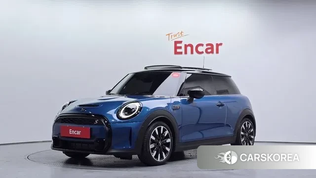 Mini Cooper S 2022 Синий из Кореи