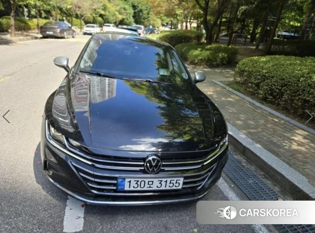 Volkswagen Arteon 2022 Черный из Кореи