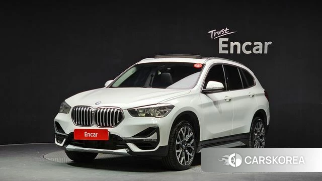 BMW X1 (F48) 2022 Белый из Кореи