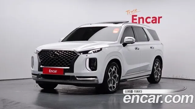 Hyundai Palisade 2021 Белый из Кореи