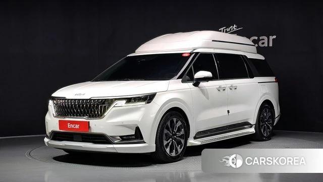 Kia Carnival 4th generation 2022 Белый из Кореи