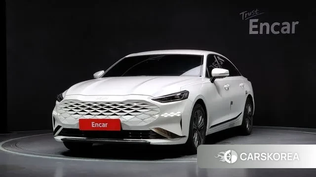 Kia K8 Hybrid 2022 Белый из Кореи