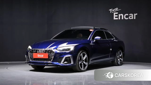 Audi A5 (F5) 2023 Синий из Кореи