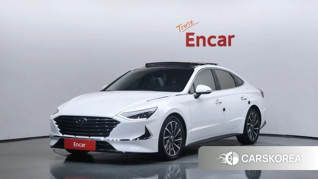 Hyundai Sonata (DN8) 2019 Белый из Кореи