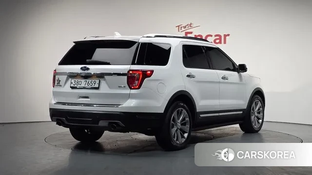 Ford Explorer 2018 Белый из Кореи