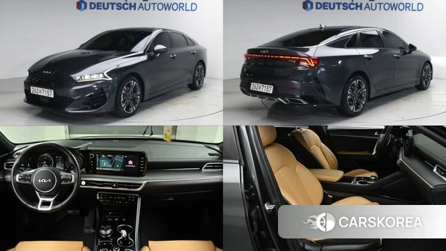 Kia K5 3rd generation 2022 Серый из Кореи