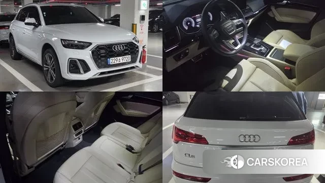 Audi Q5 (FY) 2021 Белый из Кореи