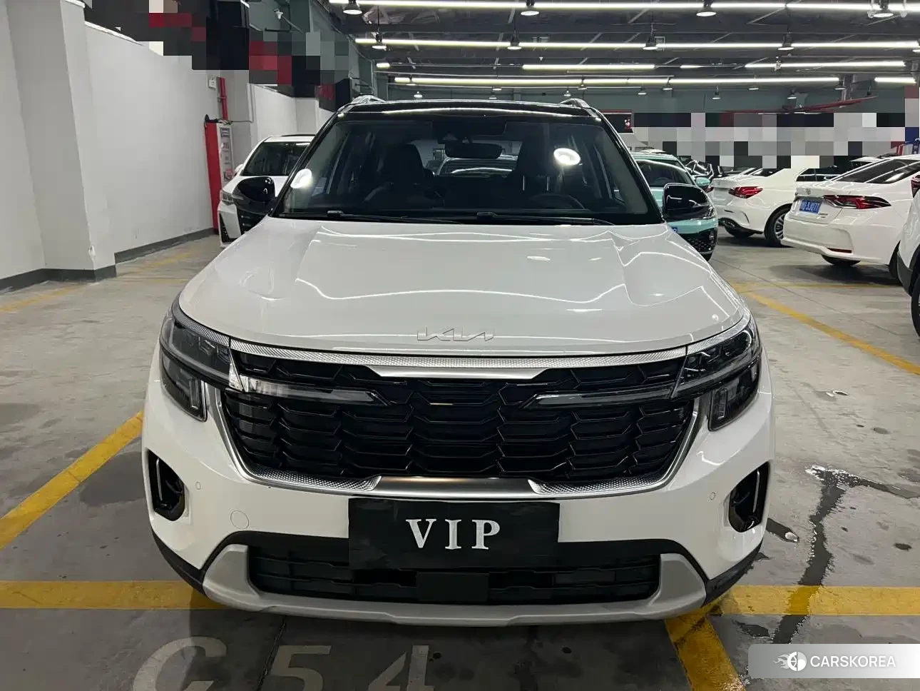 Kia Seltos 2024 Белый из Китая