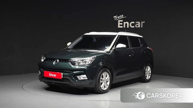 Ssangyong Tivoli Armor 2018 Темно-зеленый из Кореи