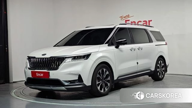 Kia Carnival 4th generation 2020 Белый из Кореи
