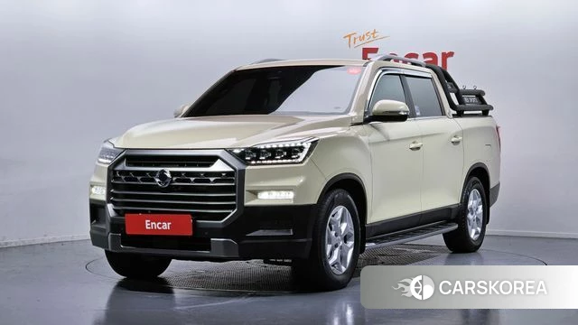 Ssangyong The New Rexton Sport 2023 Жемчужный цвет из Кореи