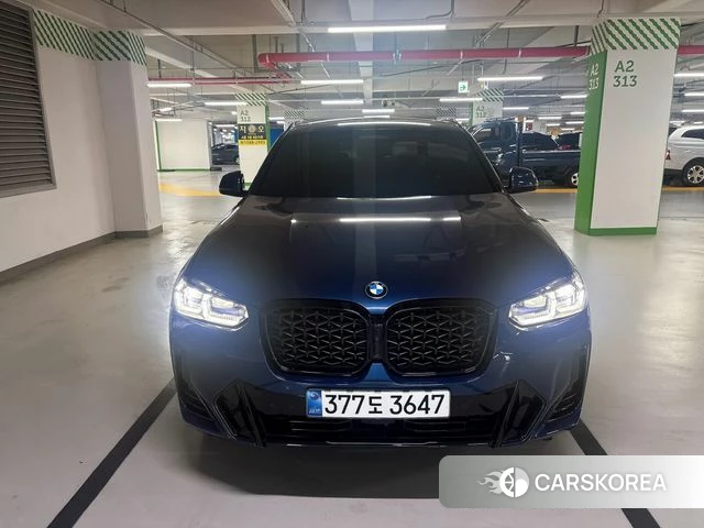 BMW X4 (G02) 2025 Синий из Кореи