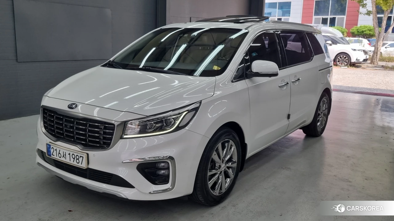 Kia The New Carnival 2019 Жемчужный цвет из Кореи
