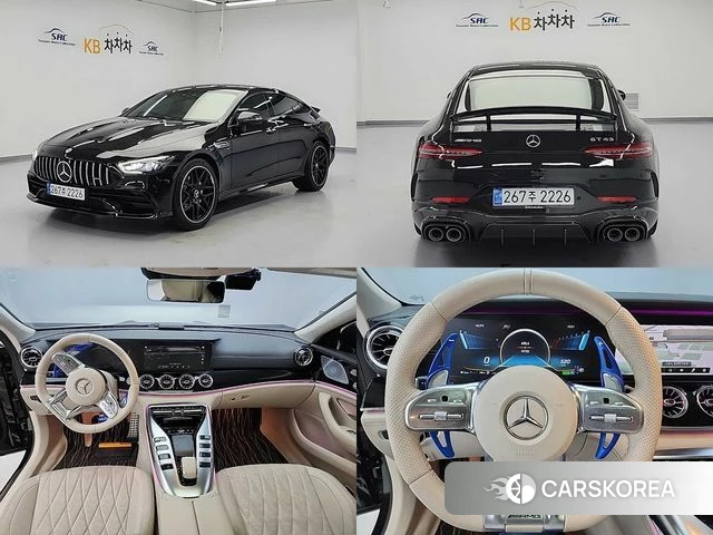 Mercedes-Benz AMG GT 2021 Черный из Кореи