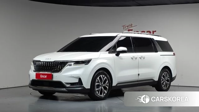Kia Carnival 4th generation 2023 Белый из Кореи
