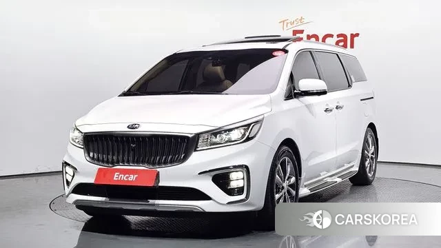 Kia The New Carnival 2018 Белый из Кореи