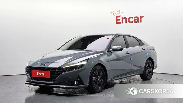 Hyundai Avante (CN7) 2021 Серый из Кореи