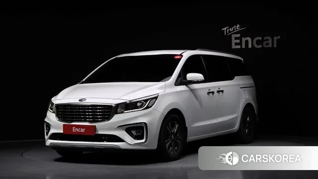 Kia The New Carnival 2018 Белый из Кореи