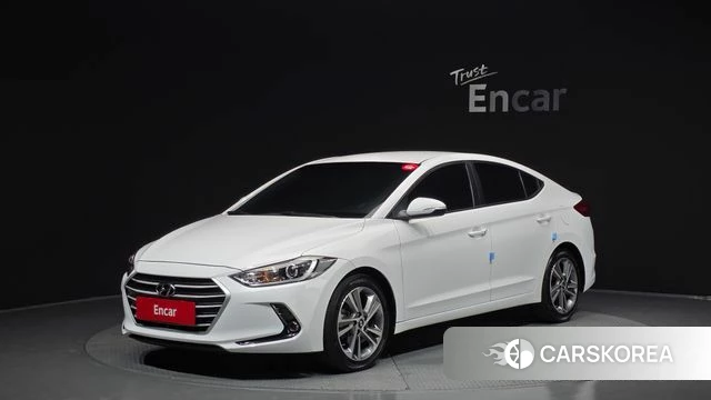 Hyundai Avante AD 2018 Белый из Кореи