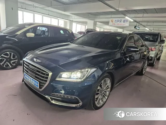 Genesis G80 2018 Синий из Кореи