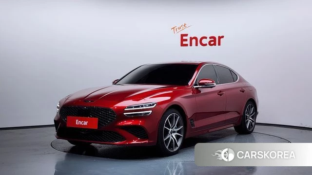 Genesis The New G70 2023 Красный из Кореи