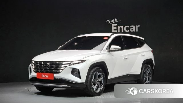 Hyundai Tucson (NX4) 2021 Белый из Кореи