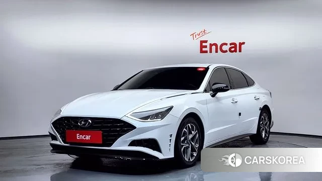 Hyundai Sonata (DN8) 2021 Белый из Кореи