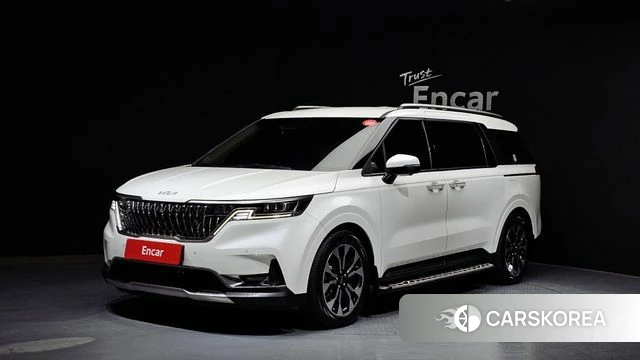 Kia Carnival 4th generation 2022 Белый из Кореи