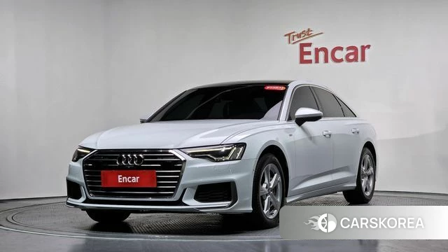 Audi A6 (C8) 2020 Белый из Кореи
