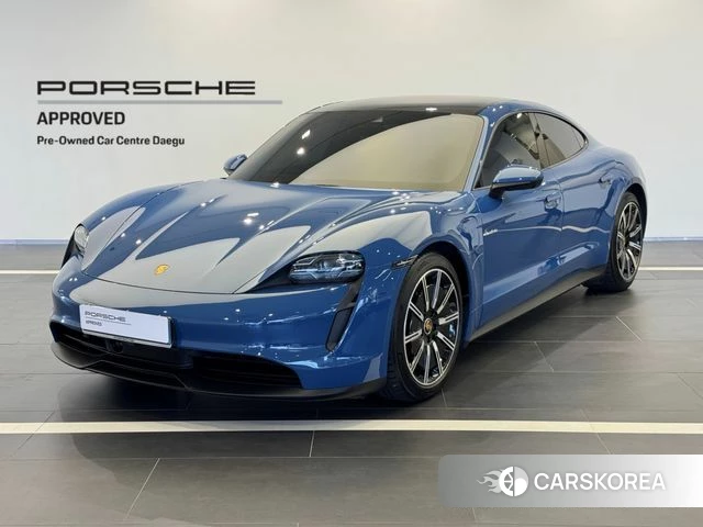 Porsche Taycan 2023 Синий из Кореи