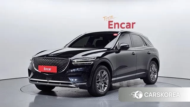 Genesis GV70 2021 Черный из Кореи