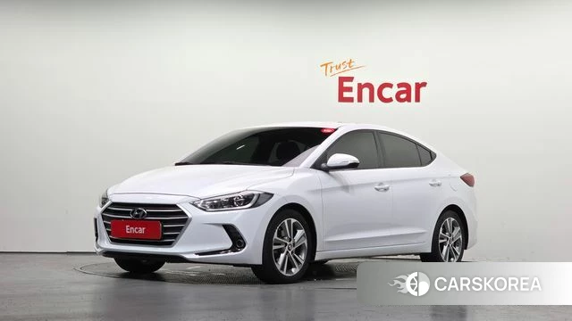 Hyundai Avante AD 2018 Белый из Кореи