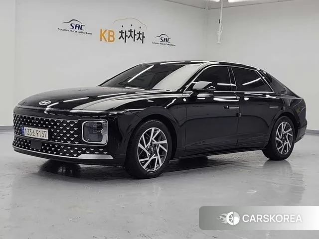 Hyundai Grandeur Hybrid (GN7) 2024 Черный из Кореи