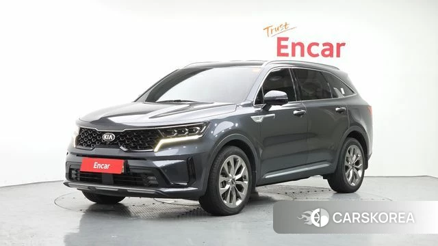 Kia Sorento 4th Generation 2021 Серый из Кореи