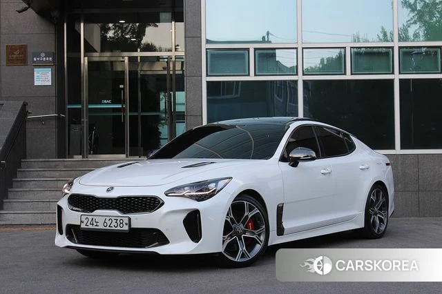 Kia Stinger 2018 Белый из Кореи